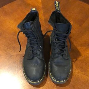 Dr Martens Made In England Airwair Leather Boots